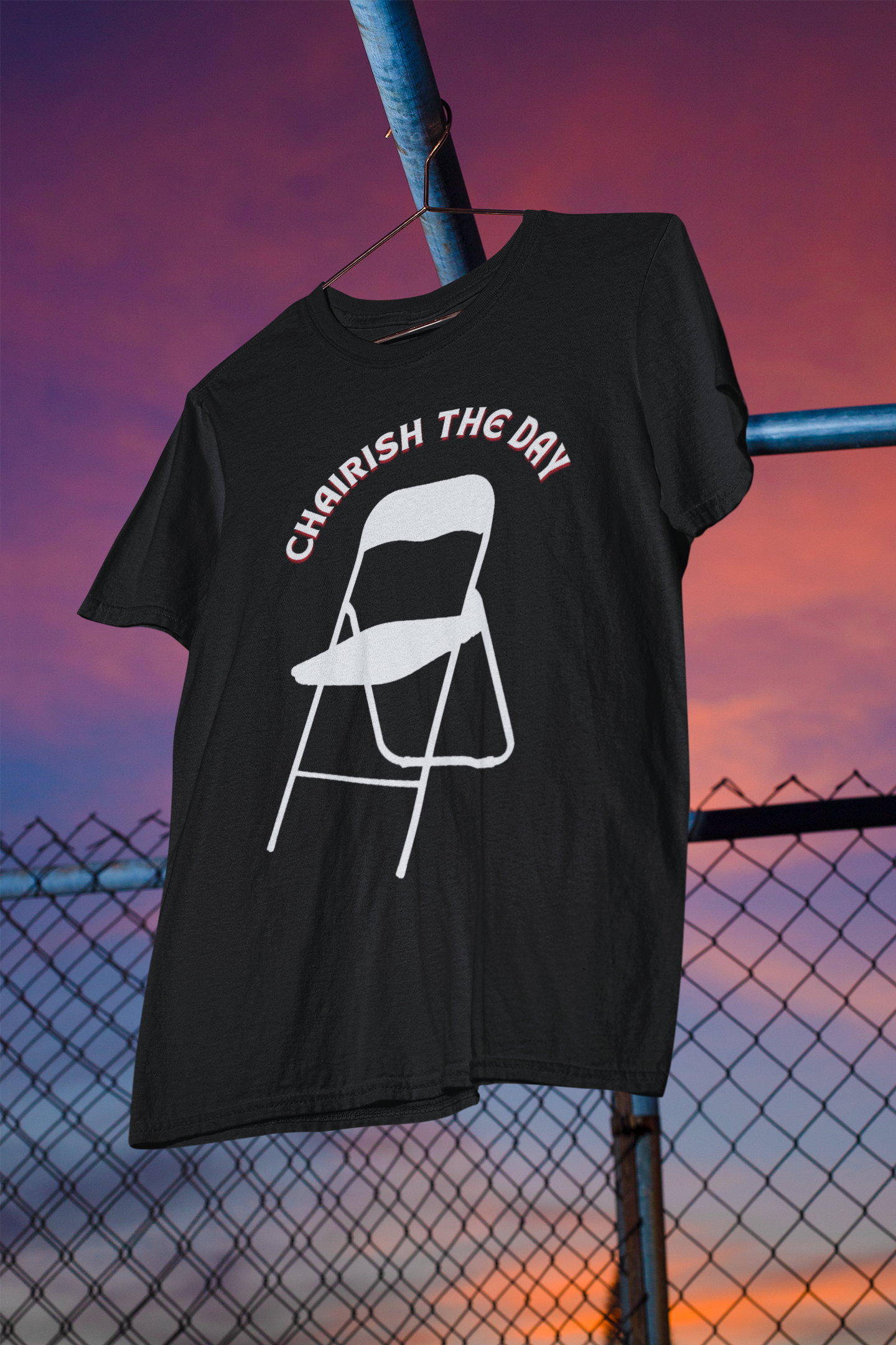 Charish The Day - Chair T-Shirt Unisex Jersey Short Sleeve Tee