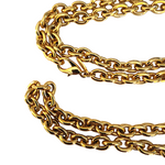 Park Lane 55" Opera Curb Link Gold Plated Vintage Necklace