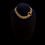 Panther Link Gold Plated Necklace