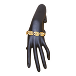 Etruscan Gold Plated Vintage Bracelet Signed