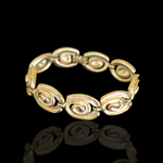Etruscan Gold Plated Vintage Bracelet Signed