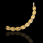 Etruscan Gold Plated Vintage Bracelet Signed