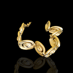Etruscan Gold Plated Vintage Bracelet Signed