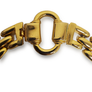 Panther Link Gold Plated Necklace