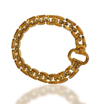Panther Link Gold Plated Necklace