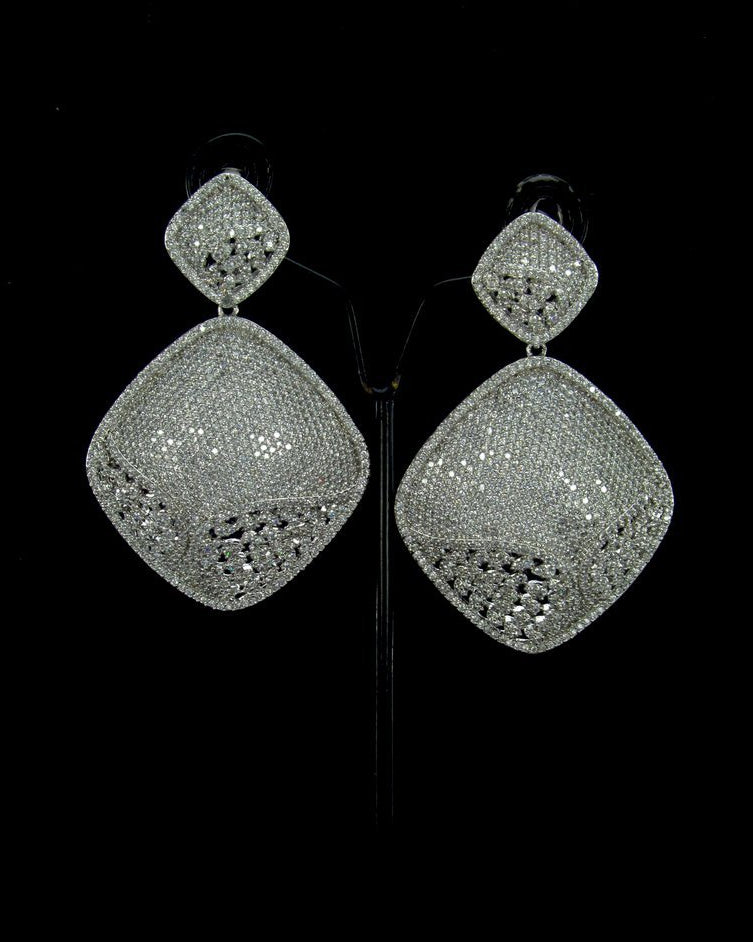 Choices Pyramid Gold Earrings - Shotzie's Way Store