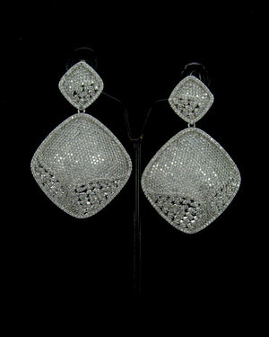 Choices Pyramid Gold Earrings - Shotzie's Way Store