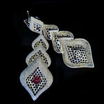 Diamond Club Drop Earrings