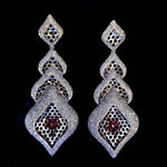 Diamond Club Drop Earrings