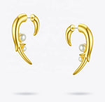 Heart Horn Earrings