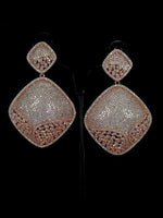 Choices Pyramid Gold Earrings - Shotzie's Way Store