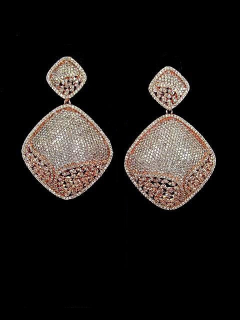 Choices Pyramid Gold Earrings - Shotzie's Way Store