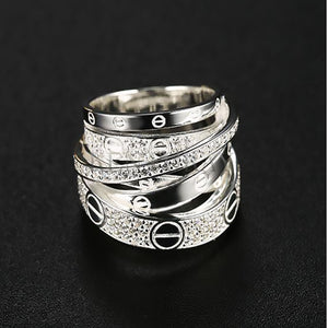 Twisted Love Ring