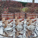 Set of 3 Canvasback By George Birard On The Rocks Low Whiskey Bourbon Glasses