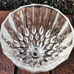 Gorgeous Cristal D' Arques Durand Garanti 4oz 8oz Crystal Wine Vintage Glasses Weighted Faceted Stemware