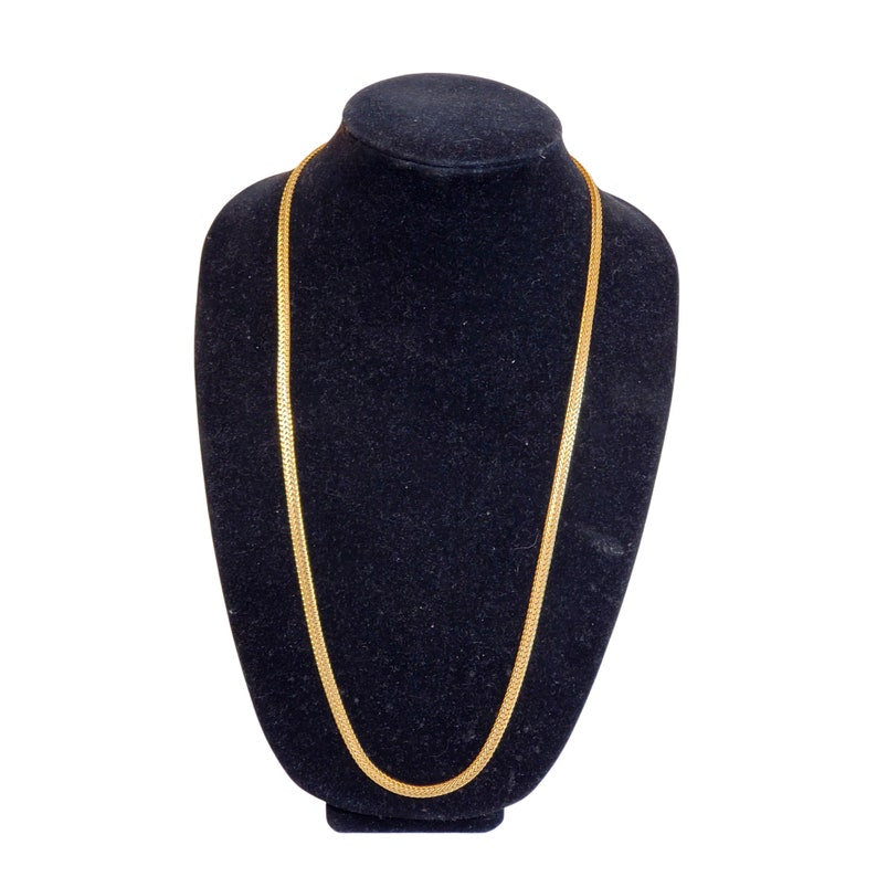 Gorgeous Foxtail Gold Plated Vintage Napier Necklace, Statement Gold Plated Vintage Necklace