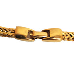 Gorgeous Foxtail Gold Plated Vintage Napier Necklace, Statement Gold Plated Vintage Necklace