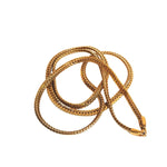 Gorgeous Foxtail Gold Plated Vintage Napier Necklace, Statement Gold Plated Vintage Necklace
