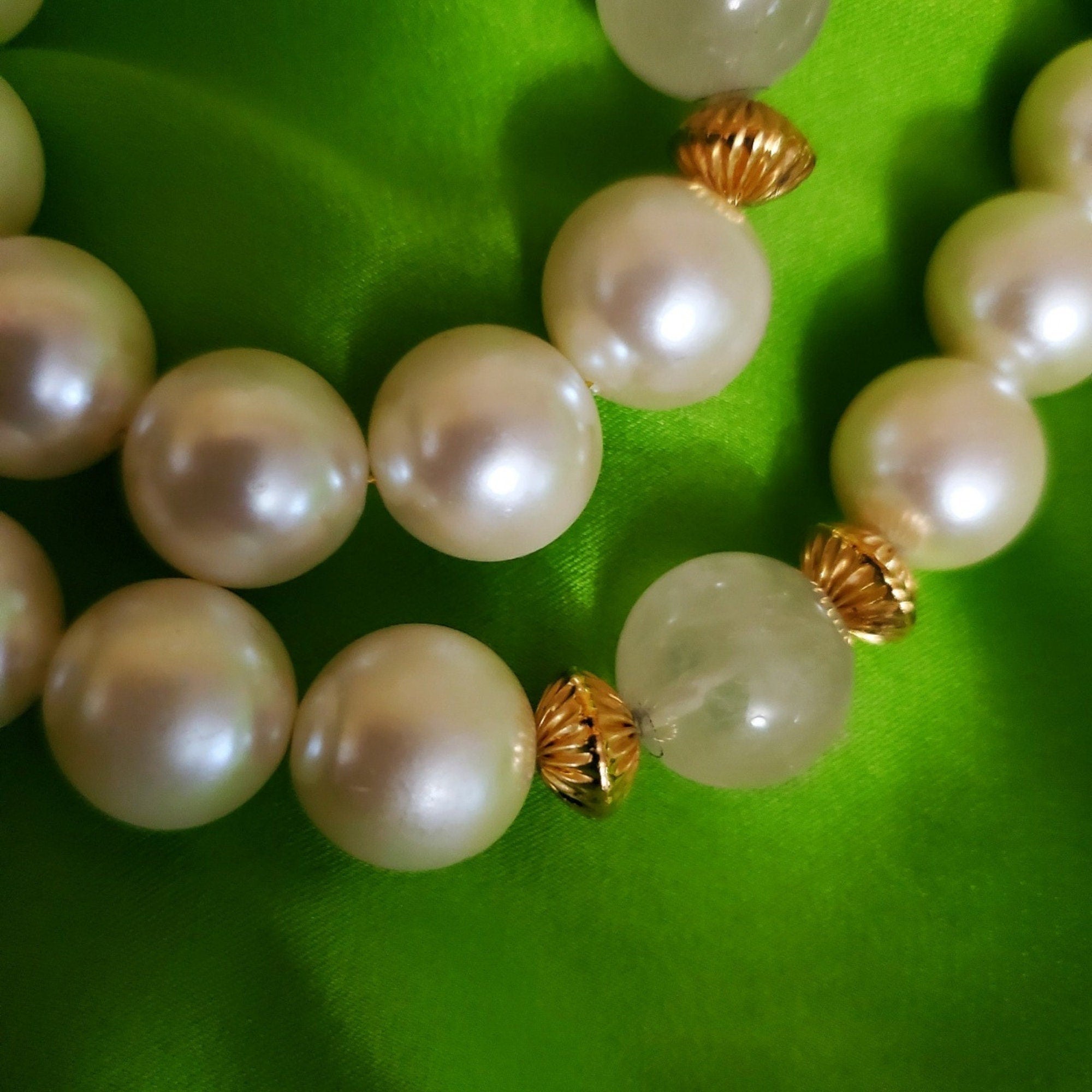 Napier Genuine Pink Rose Quartz Pearl Gold Plated Vintage Necklace