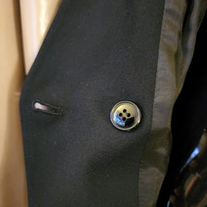 Albert Nipon Black Vintage 90s Vest, Suit Vest
