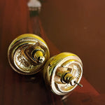 kJL Pearl Gold Plated Stud Earrings, Kenneth Jay Lane Pearl Earrings