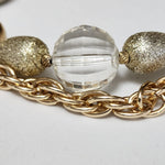 Coro Multi-strand Beaded Gold Tone Prince Dangle Earrings