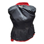 Rodney Vaghn Telford Red Vintage Blazer Black Piping Exclusively for Bergdorf Goodman, 90s Blazer