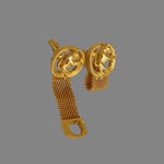 Swank Taurus Horoscope Gold Plated Mesh Cufflinks, Bull Cuff Links