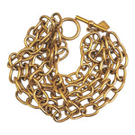 Beautiful ANNE KLEIN 5 Strand Gold Plated Bracelet