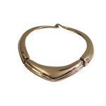 Vintage Napier Silver Tone Choker Necklace, Statement Necklace, Couture