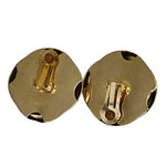 Oversized Baroque Pearl Gold Plated Clip-on Earrings, Stud Earrings, Statement Earrings, Wedding Earrings, Runway, Couture