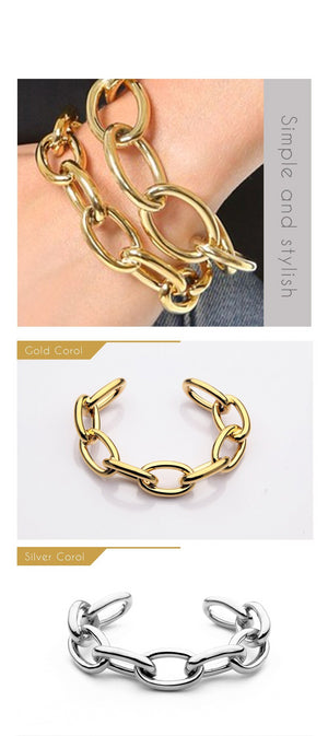 Link Cuff Bangle - Shotzie's Way Store